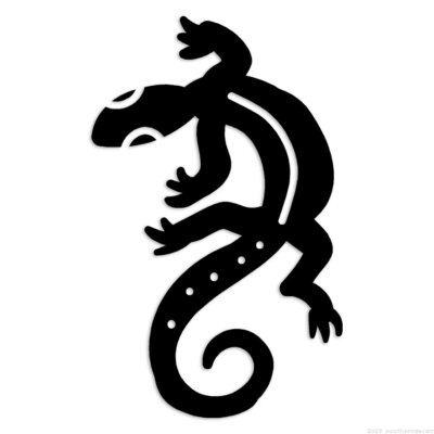 Lizard Reptile - Decal Sticker - Multiple Colors & Sizes - ebn6647