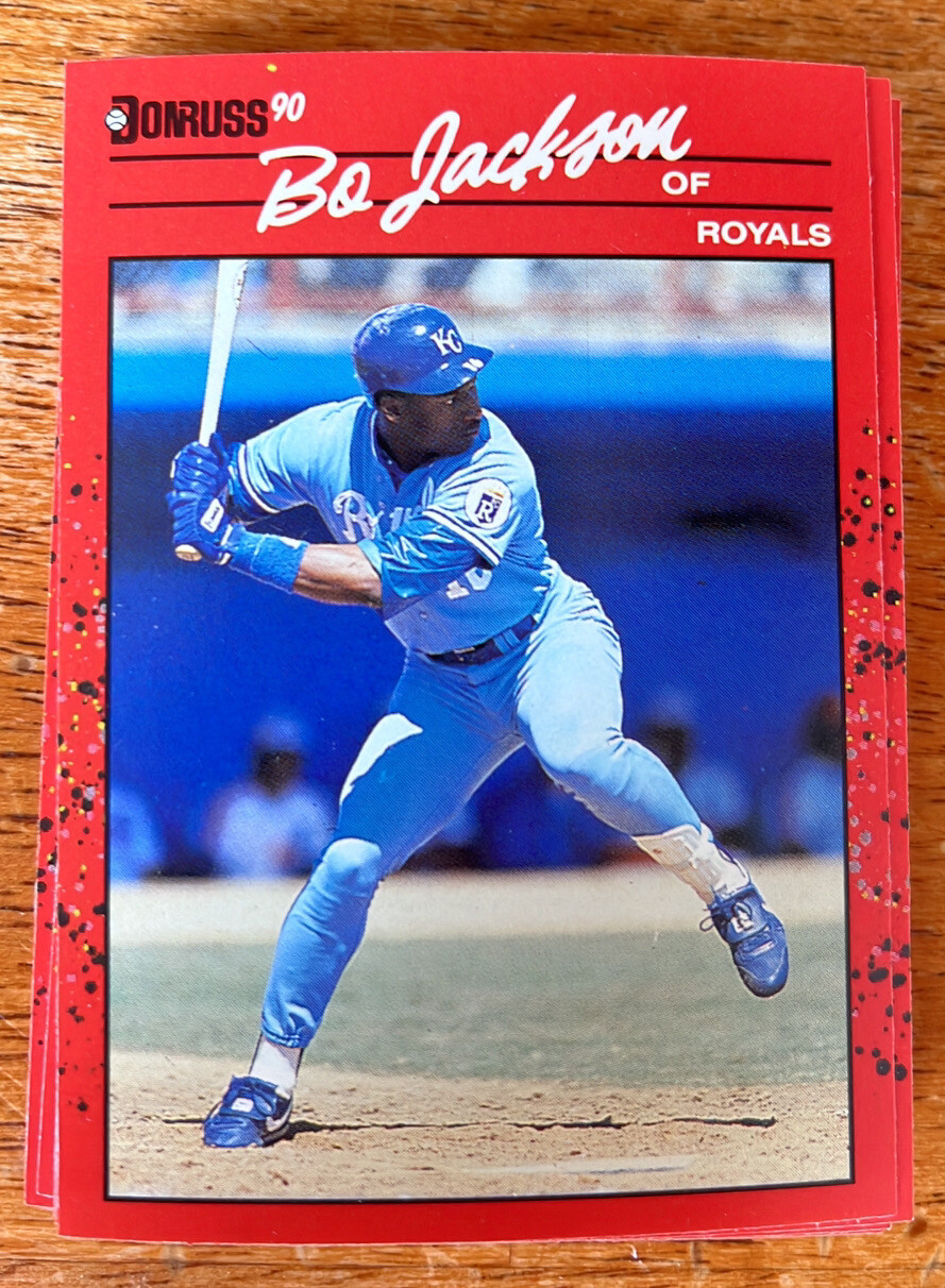 1990 Donruss Bo Jackson #61   Kansas City Royals NM-MINT  QTY