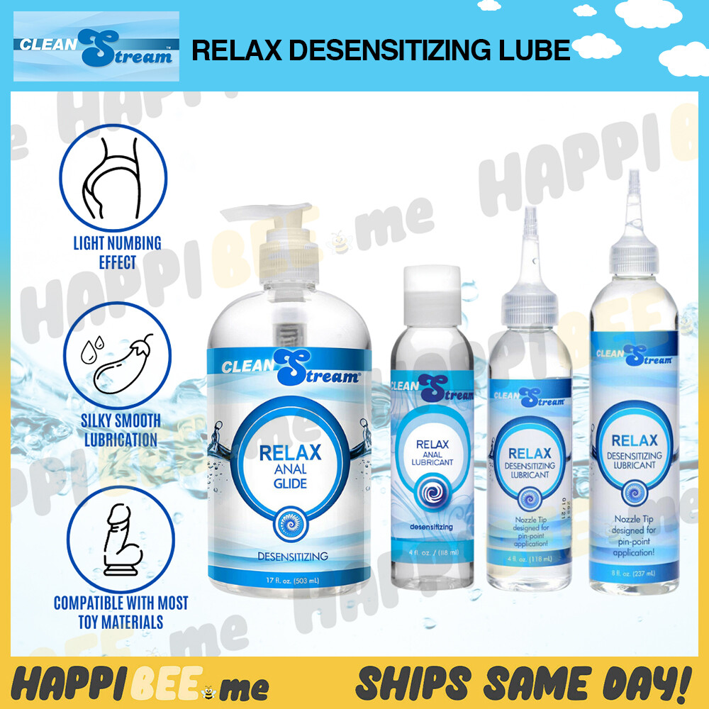 "Cleanstream Relax 5% Lidocaine Anal Lube, 4.4 Fluid Ounce" for sale ...