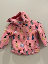 Disney Store Princess Reversible Hooded Jacket SZ 4 read description