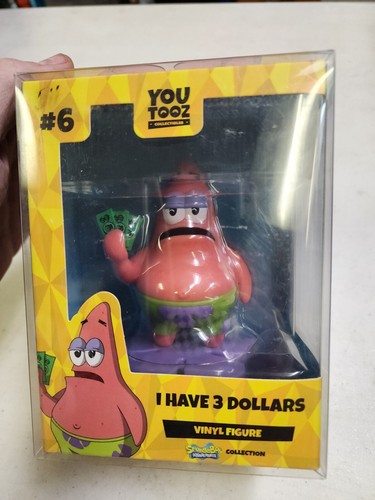Youtooz No, questa è la statuetta in vinile Patrick da 10,9 cm, ricca di dettagli, collezione Spongebob Spongebob