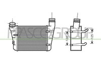 LadeluftküHler LuftgeküHlt Aluminium FüR Audi A4 Avant 8E5 B6 8ED B7 8E2 8EC
