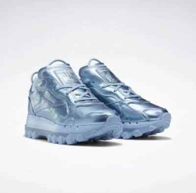 Reebok Classic Leather x Cardi B GY0965 Womens US 5.5 Blue Running Shoes GBNC560