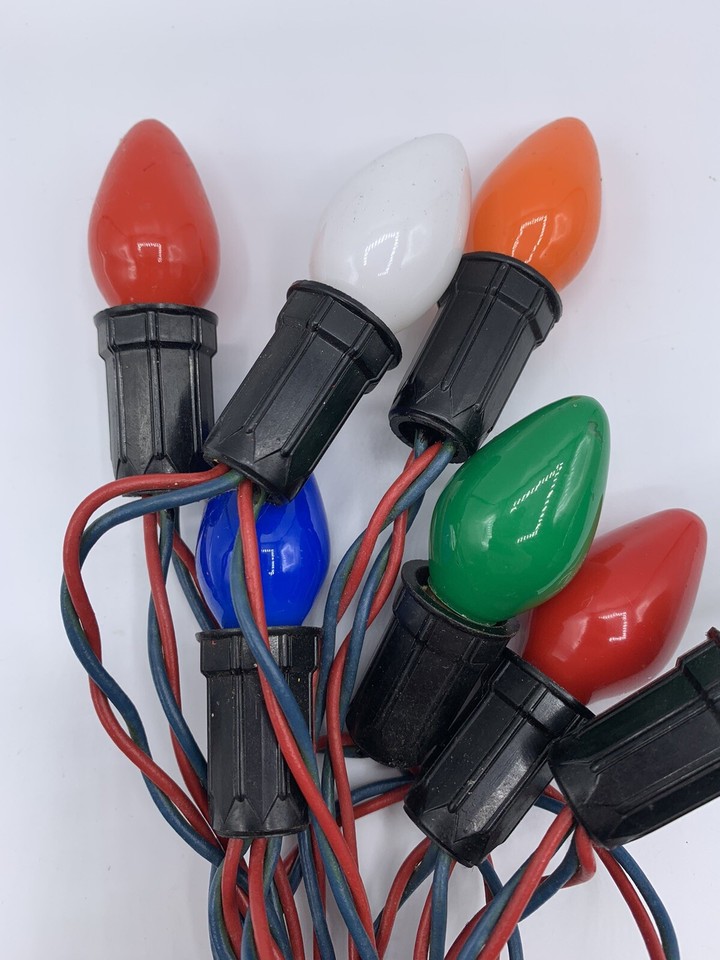 Vintage C7 Christmas Lighting Outfit TESTED eBay