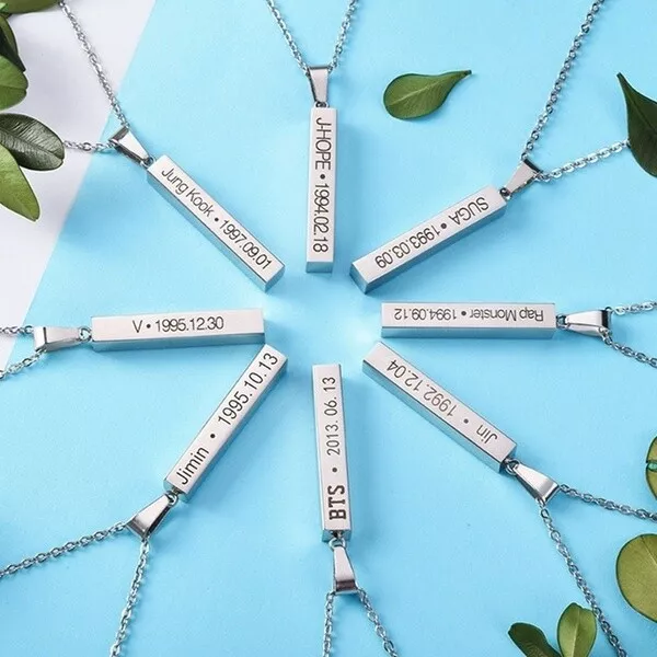 Necklace bts best sale