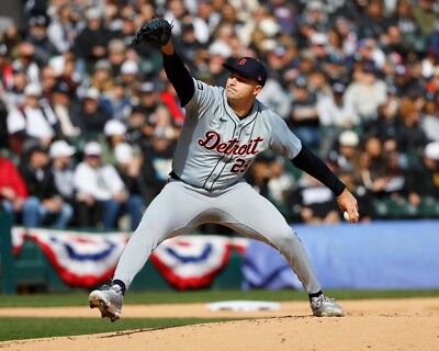 8x10 Photo TARIK SKUBAL Detroit Tigers All Star Cy Young Pitcher