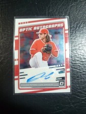 2020 Panini Donruss Optic Optic Auto Dillon Peters #OA-DP Auto