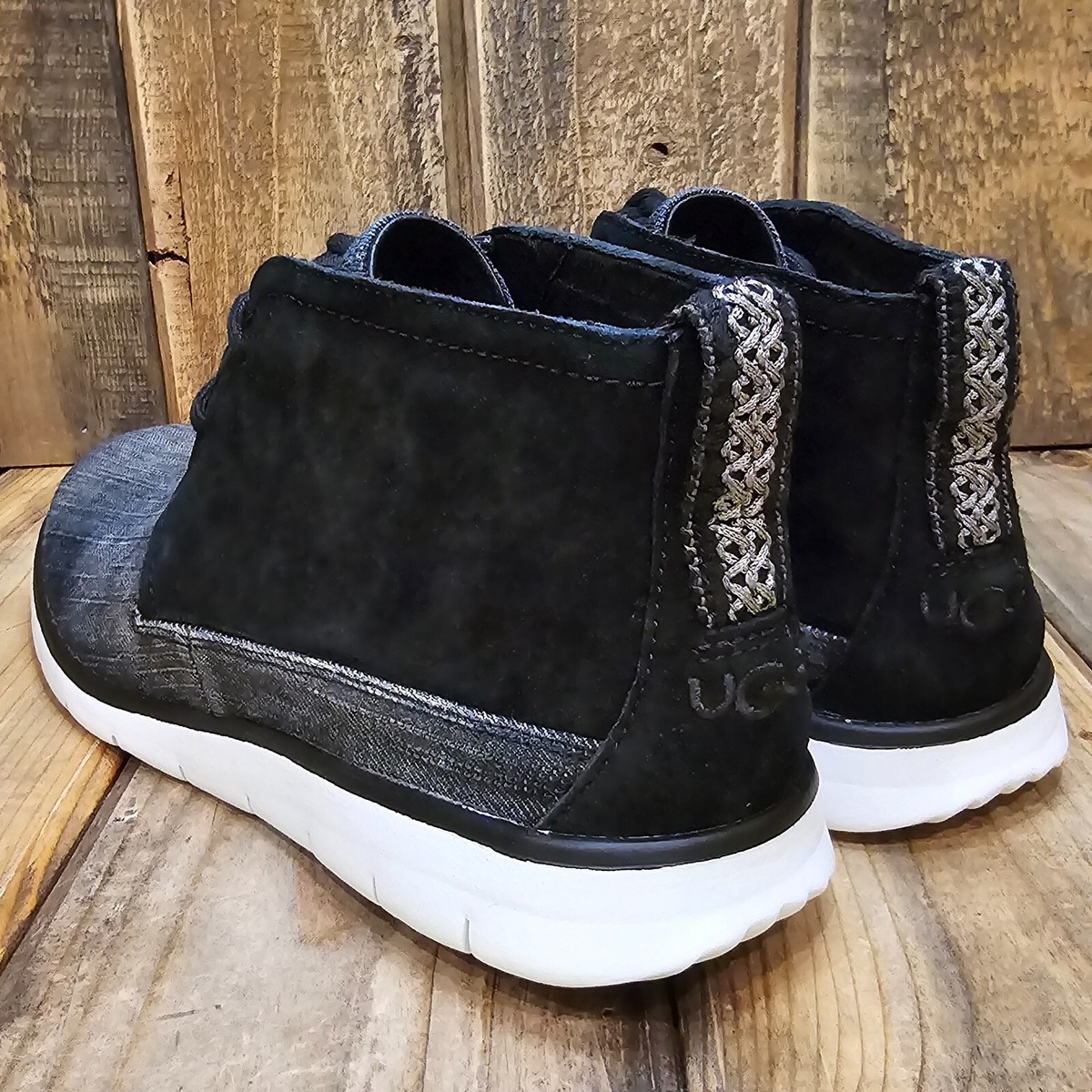 UGG Freamon Chukka Boots Washed Denim Suede Gray Lightweight Men Sz 11.5 L050923 71S-svCVH4L._AC_UY900_.jpg main image 4