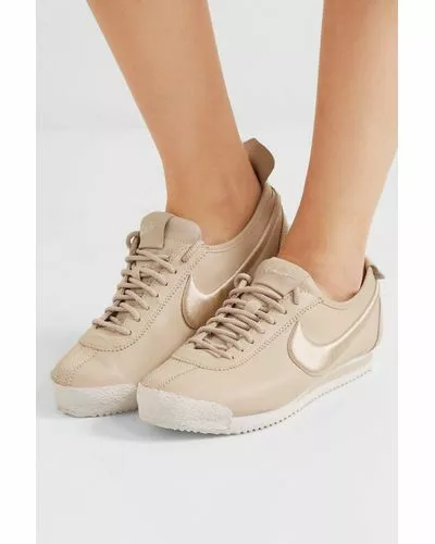 Nike Cortez 72 Si Embroidered Leather Sneakers Beige.Sz 9.Rare eBay