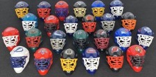 1 FRANKLIN NHL MINI PLASTIC GOALIE DESKTOP HELMET/MASK YOU CHOOSE!!