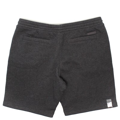 NWT Michael Kors Mens Active Shorts L Charcoal Gray Logo