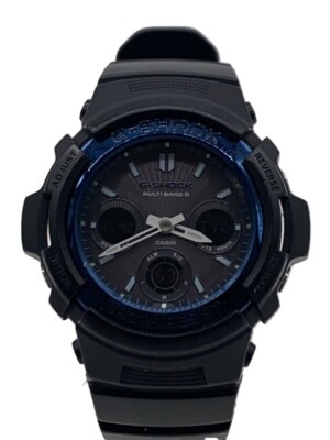 CASIO G-SHOCK AWG-M100A-1AJF Black Resin Solar Digital Analog
