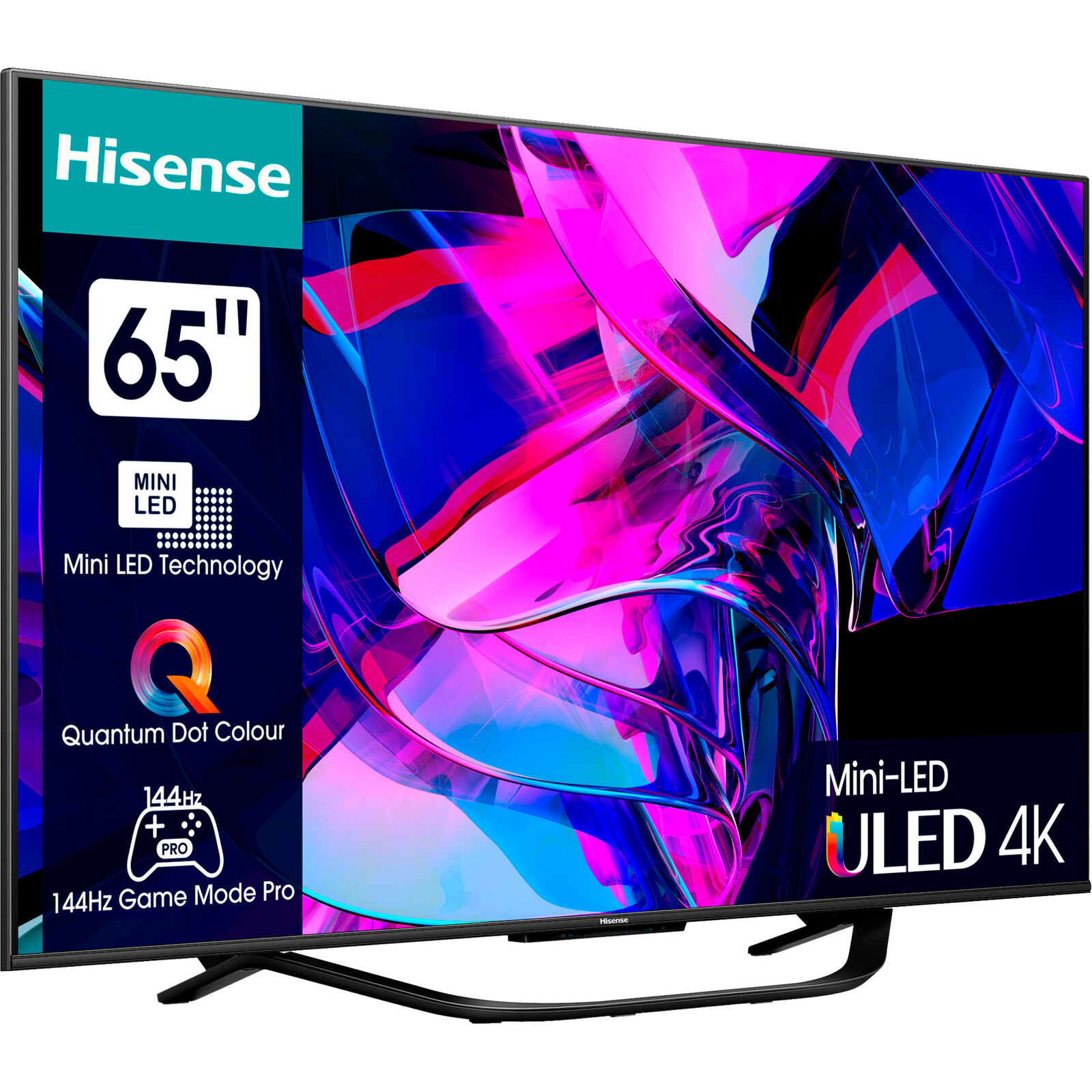 Hisense 65u7kq, Led-fernseher, 164 Cm (65 Zoll), Uhd, Schwarz