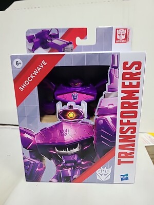 Transformers Authentic Alpha SHOCKWAVE 7'' Decepticon Action Figure Hasbro NEW