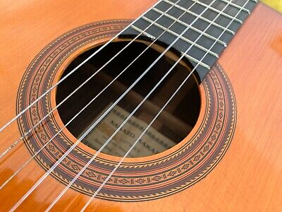 Sakazo Nakade No. C classical guitar 1968 – solid wood Sakazo Nakade No. C classical guitar 1968 – solid wood