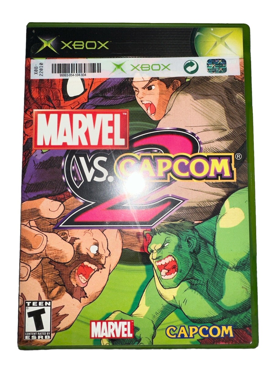 CIB Original Xbox Marvel Vs Capcom 2 Complete w/ Manual NTSC 
