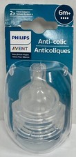 Philips Avent Anti-Colic Baby Bottle Fast Flow Nipple 2CT. Flow 4