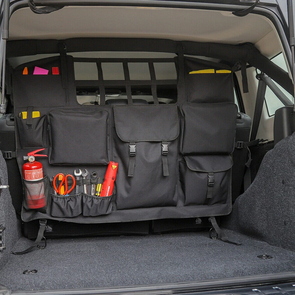 Car Trunk Organizer Storage Bag fit for Jeep Wrangler JK JL 07-20 Accessories - Изображение 2 из 4