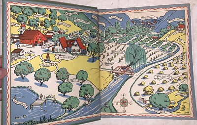 1931, 1st Ed, 1st Printing, THE FARMER IN THE DELL, by BERTA AND