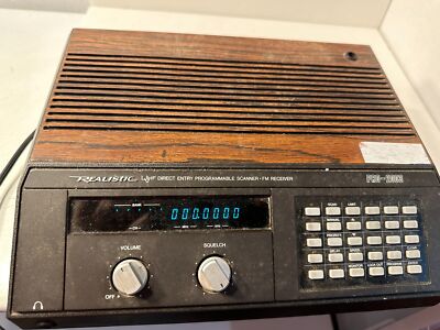 Realistic Radio Scanner Pro-2003 Direct Entry Programmable FM Receiver ...
