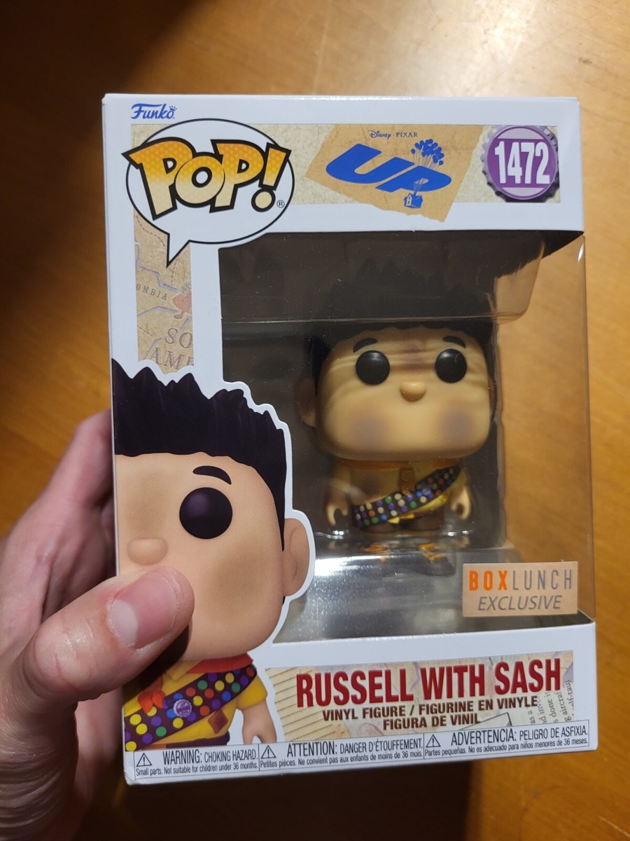 Funko Pop Pixar UP Russell with Sash #1472 BOX LUNCH EXCLUSIVE