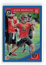 LOGAN WOODSIDE #110 /149 RC 2018 PANINI OPTIC BENGALS BLUE