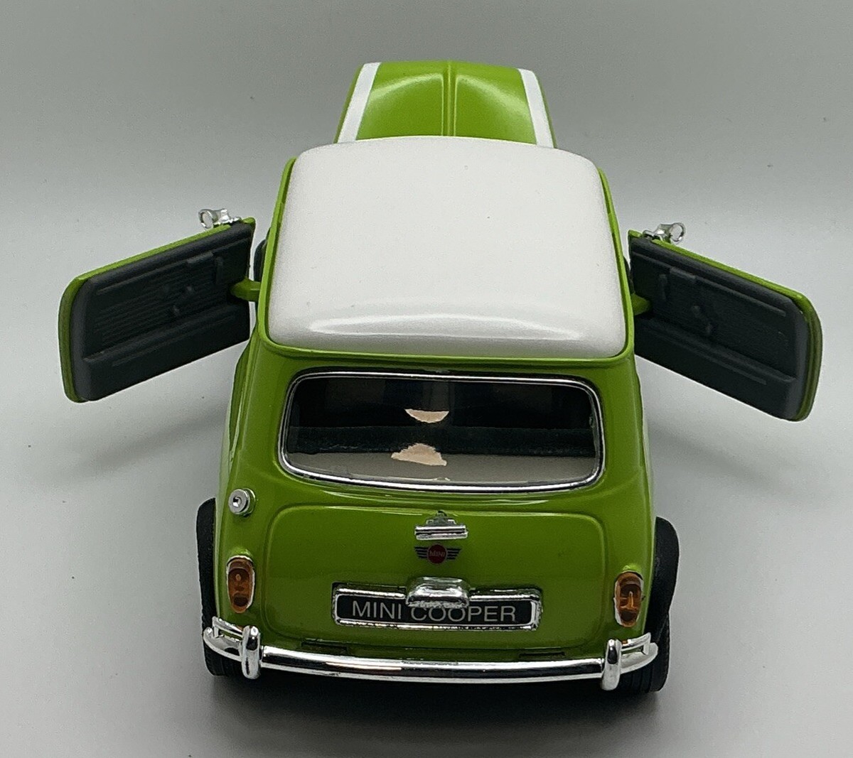 ★非売品★MINI ONE ミニカー メタリックグリーン 1/18スケール Mini Cooper 1:18 Diecast Model NOEN GREEN BY SUNNYSIDE LTD