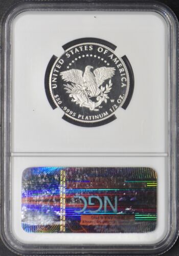 2005-W $50 American Platinum Eagle - NGC PF70 Ultra Cameo - ✪COINGIANTS✪ - Picture 2 of 2