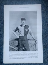 RARE Original Famous Footballers, #178 F.H.Ellaby, Banister Ct, Football 1895-96