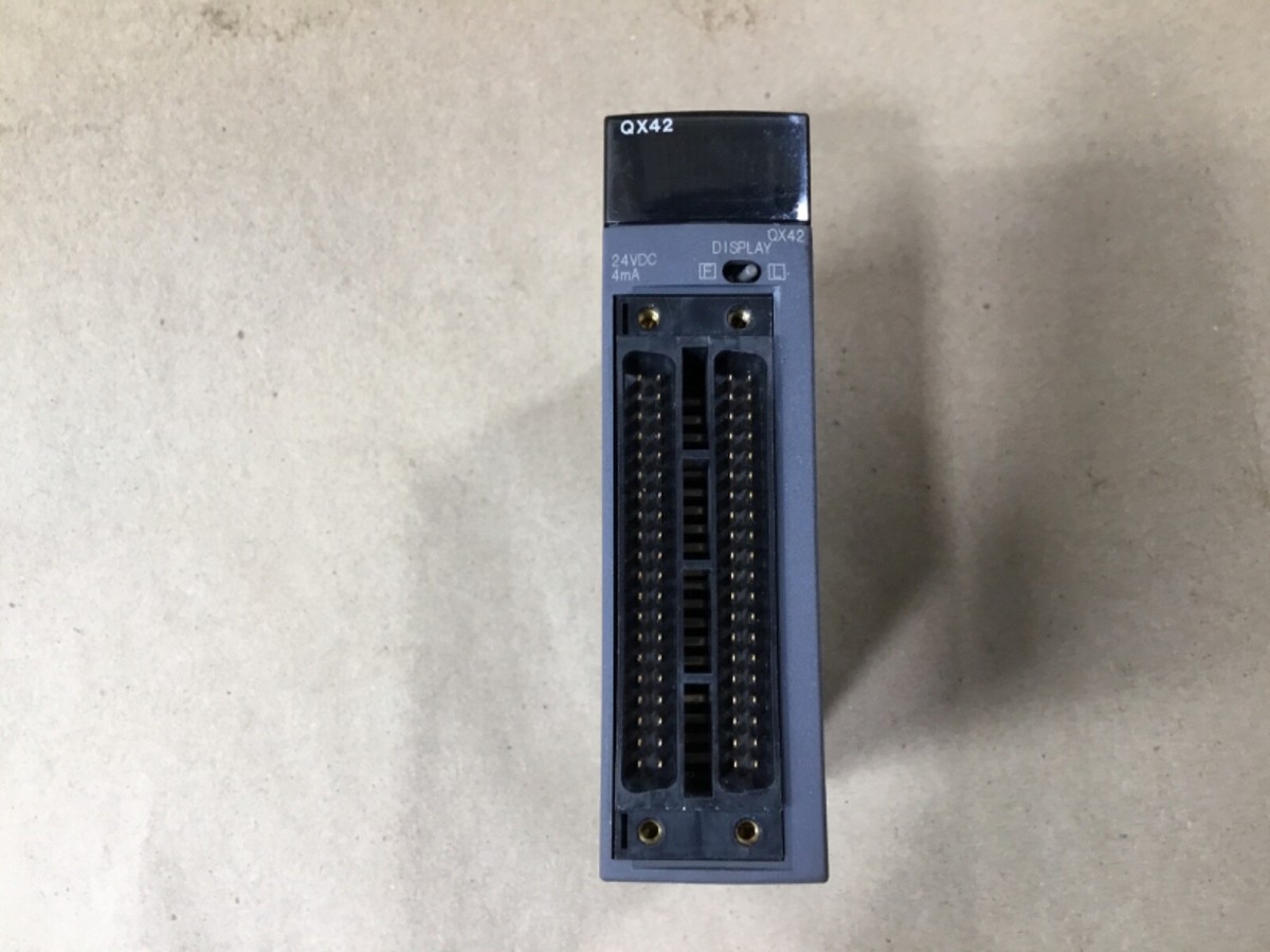 Mitsubishi QX42 Input Unit Module 24VDC Melsec-Q #434A4 | eBay