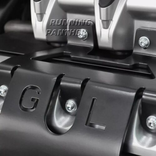 Black Adjustable Highway Foot Pedal Pegs Engine Guard For Honda Goldwing GL 1800 - Picture 4 of 11