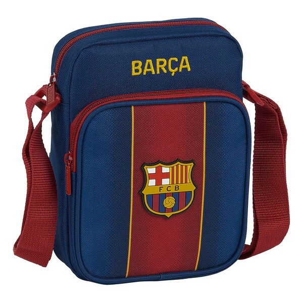 Sac Bandoulière F.c. Barcelona 20/21 Bordeaux Blue Marine