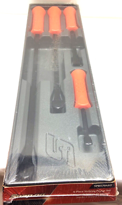 #ad New Snap on™ Orange 8quot; 12quot; 18quot; 24quot; Long STRIKing Prybar SET SPBS704AO $257.99