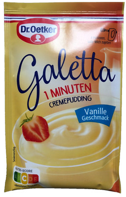 Dr. Oetker Galetta Cremepudding Vanille 80g