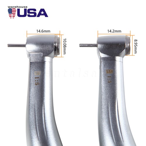 Dental 1:5 Increasing Handpiece Contra Angle LED Opitc fit NSK Electric Motor - Picture 2 of 33