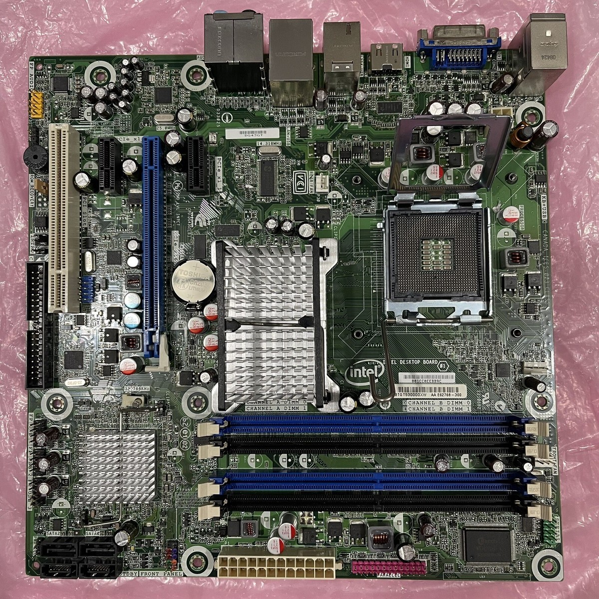 Motherboard Q6600 Gpu Intel Ddr2 Motherboard Intel DG33FB