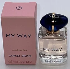 Giorgio Armani My Way Eau De Parfum .24oz,7ml Splash MINI New In Box