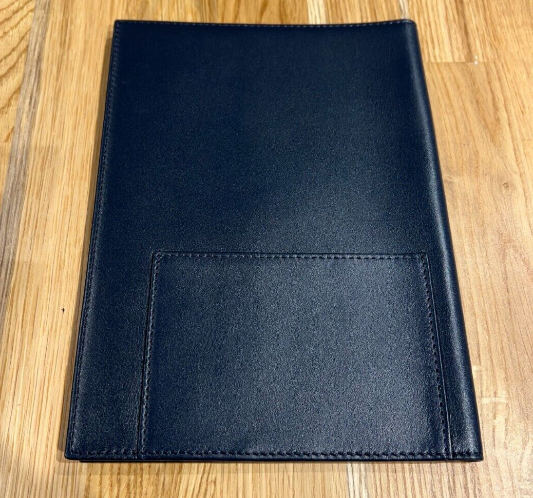Ulysse Nardin Medium Document Holder Dark Blue Le… - image 3