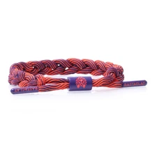 Rastaclat Megawatt Purple Red Braided Shoelace Urban Wristband Bracelet 11200090