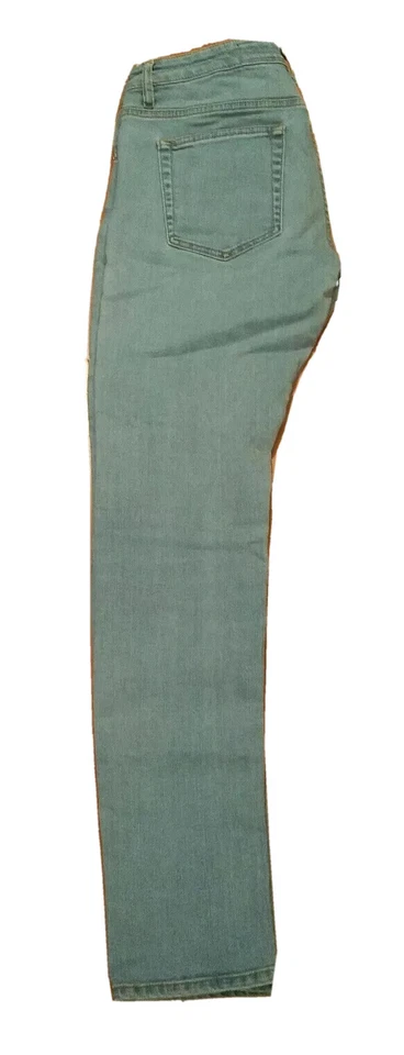 Pantalones de mezclilla Surface To Air ajustados con botones azul claro talla 30x29 Foto 4 de 4