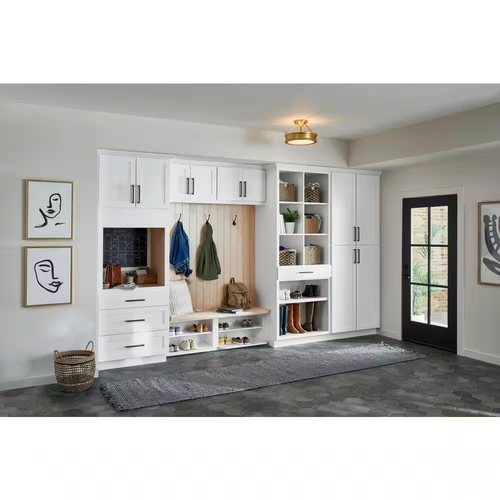 Avondale 15 in. W x 30 in. H Wall Cabinet Decorative End Panel in Alpine White - Picture 4 of 12