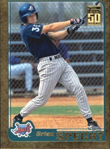 2001 Topps Traded Gold #T197 Brian Specht /2001 - NM-MT - 第 1/2 張圖片