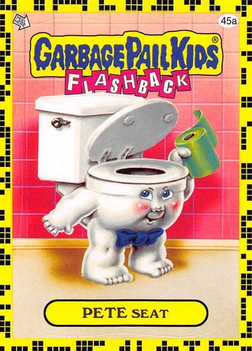 GARBAGE PAIL KIDS 2011 FLASHBACK SERIES 2 PICK-A-CARD YELLOW BASE STICKERS TOPPS - Picture 178 of 321