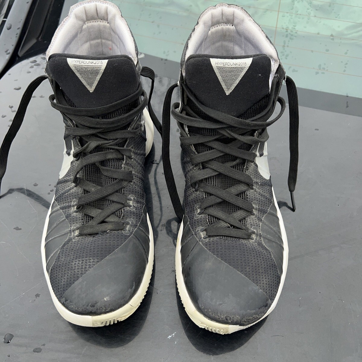 シューズ(女性用) NIKE HYPER DUNK 2015 EP SIZE 24.0 Nike Women's HyperDunk 2015 Basketball Shoes Purple High Top