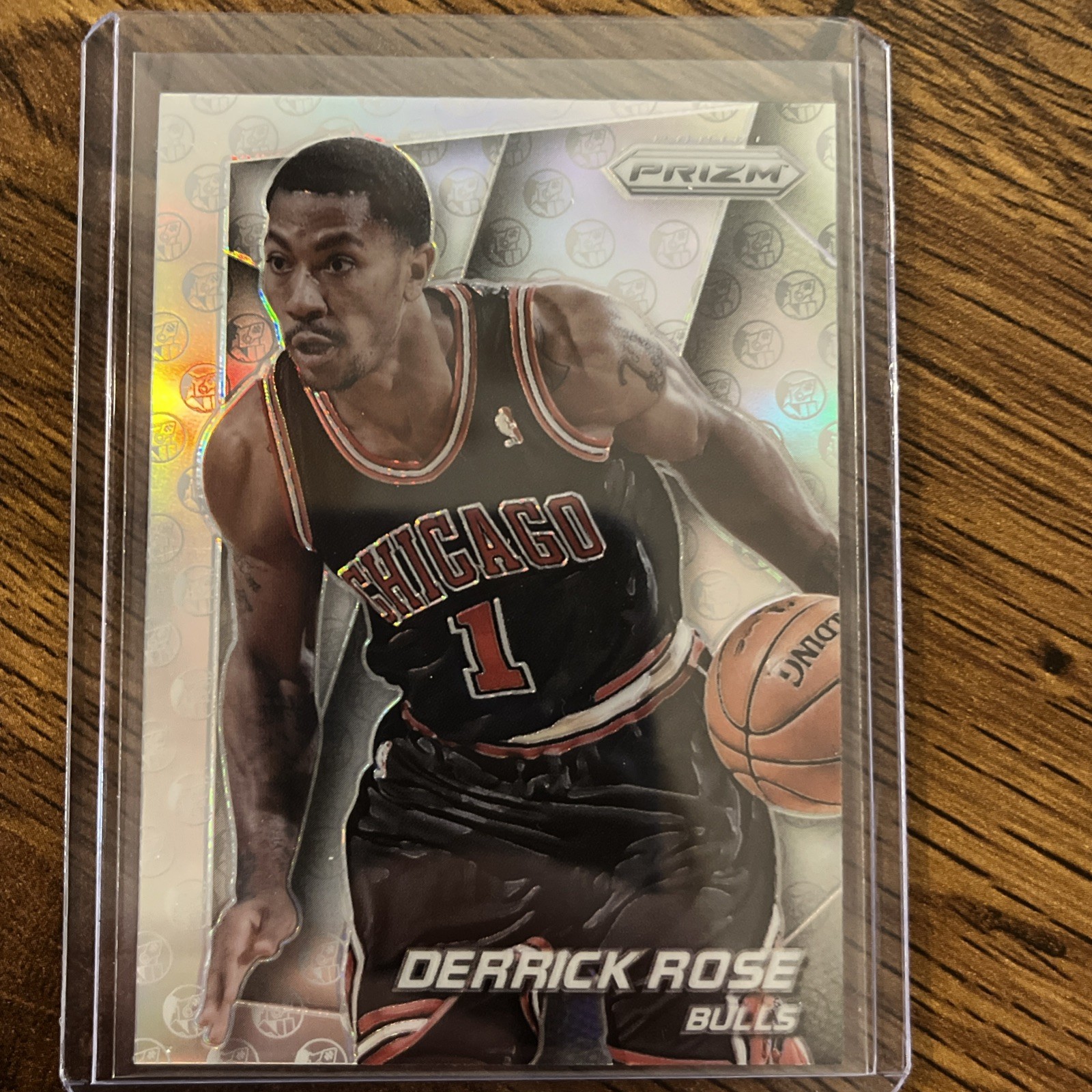 2014-15 Panini Prizm - Short Prints Derrick Rose #19 Silver Prizm Chicago Bulls