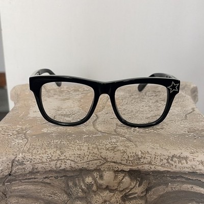Stella McCartney BIO-ANTERNA1 Black Eyeglass Frames 53-17-135 Star