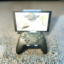 3D Printed Nintendo Switch 2 Pro Controller Mount Clip Holder Adjustable Custom