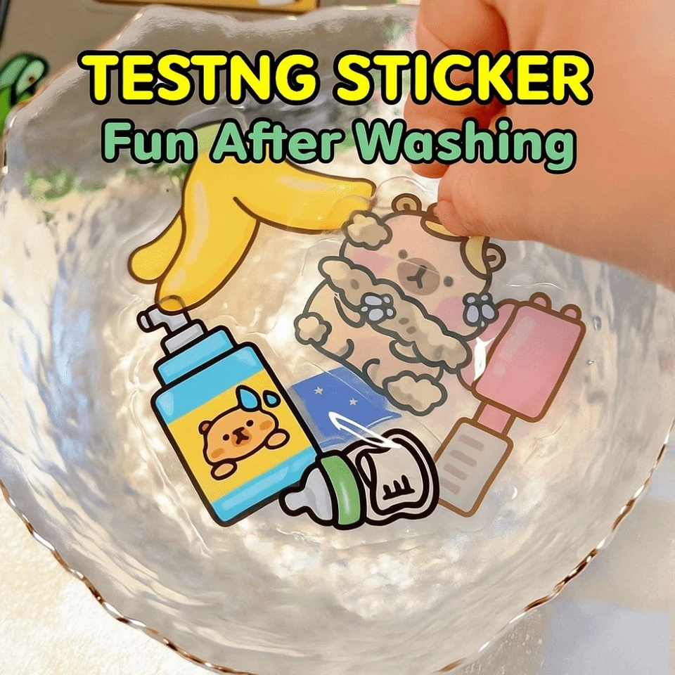 DIY Puzzle Quiet Book for Kids Washable Miniature Scene Stickers  for Children - Bild 4 von 4