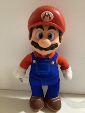 The Super Mario Bros Movie 14 Mario Poseable Plush Figure Nintendo