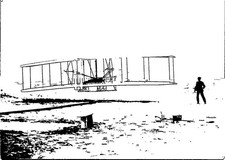 Vintage Postcard Wright Brothers First Flight 1903 Dayton Ohio History Vintage Postcard Wright Brothers First Flight 1903 Dayton Ohio History